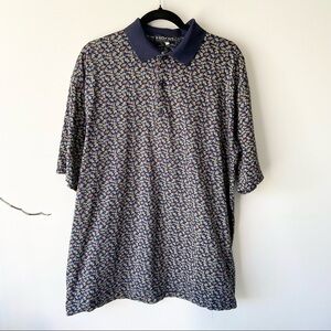 Vintage Horst  Dusseldorf Made in Italy Polo Shirt